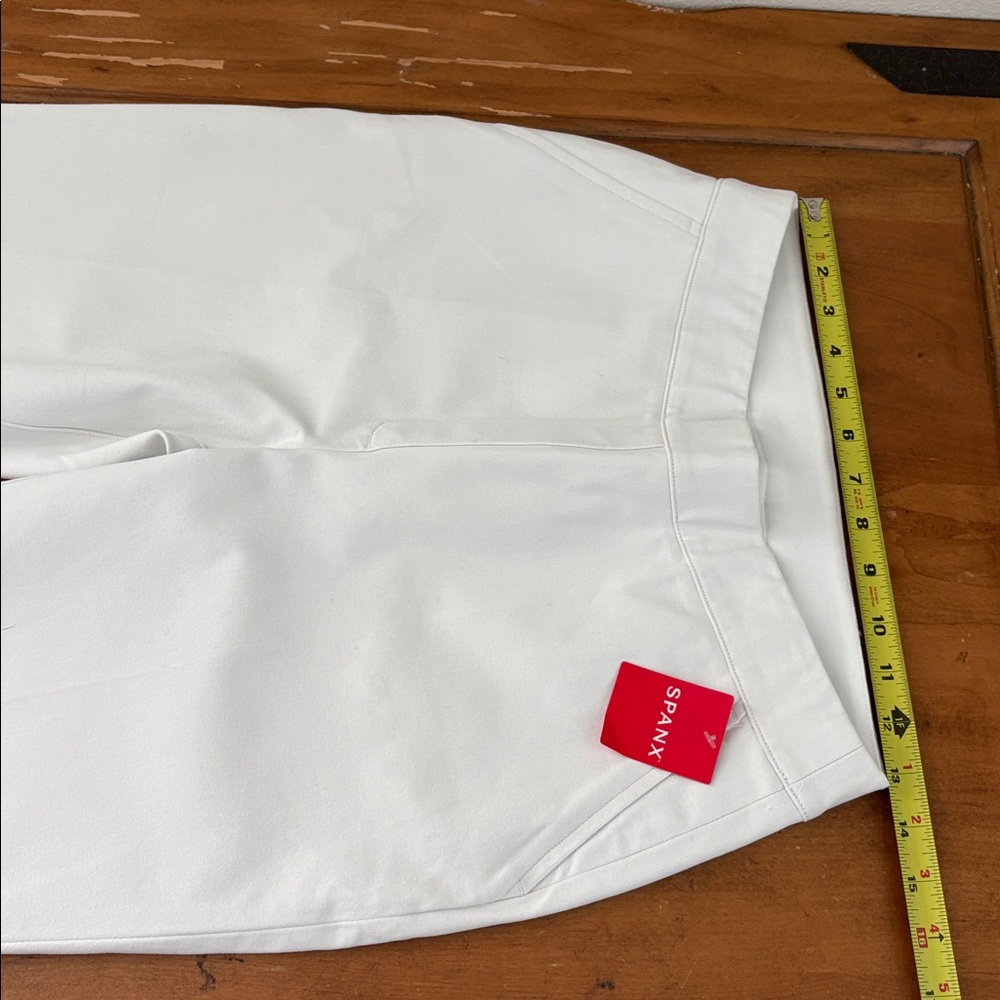 SPANX NWT White Chinos Size Medium - Picture 6 of 13